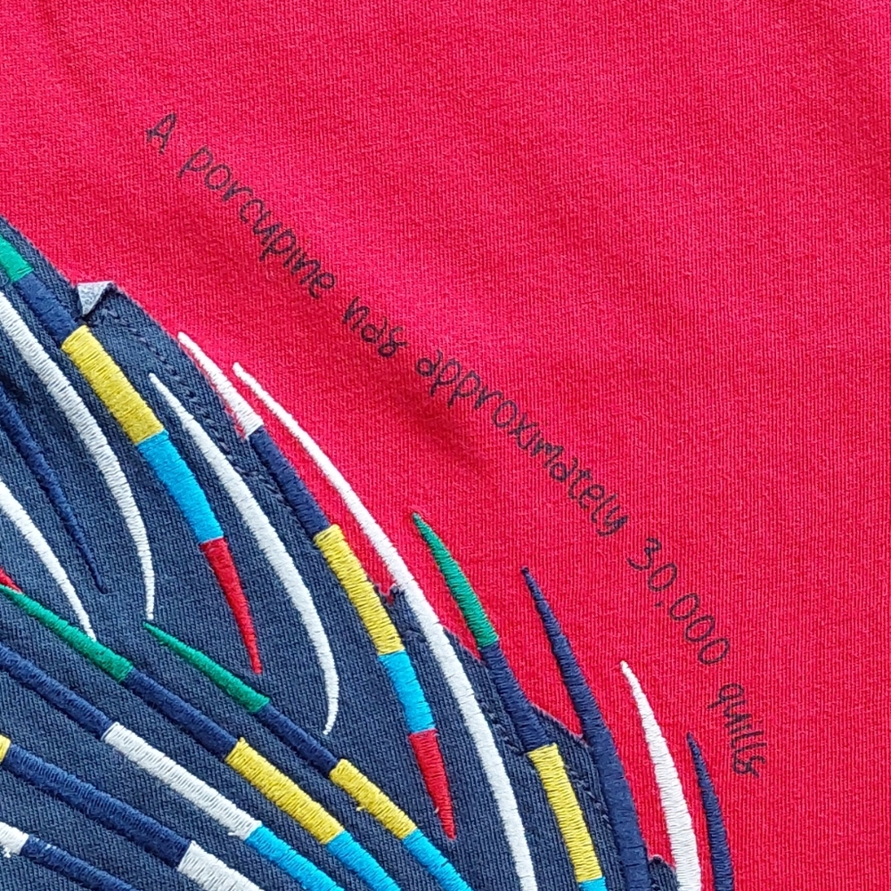 2021 nwt Mini Boden porcupine tee 11-12 years - Picture 3 of 14